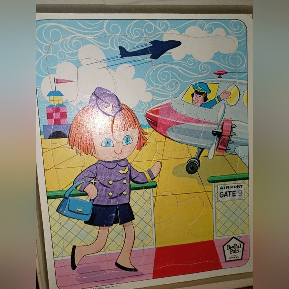 Whitman PeePul Pals puzzles 1970s copy - Picture 3 of 12